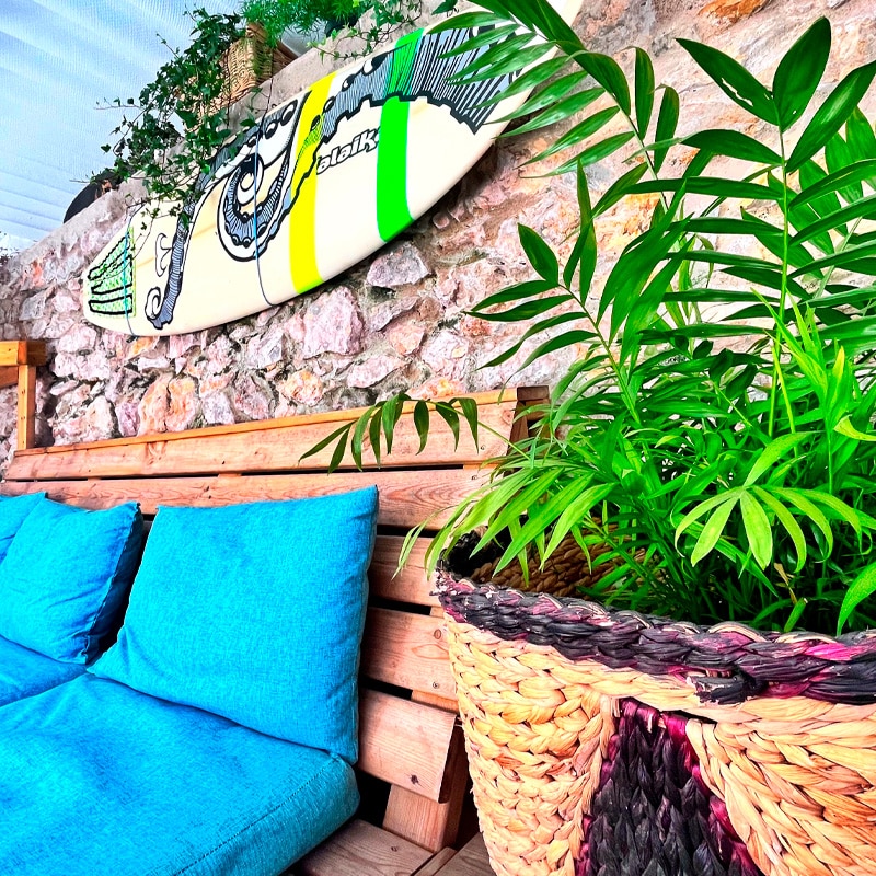 Nuestro Surf house durante uno de nuestros Surf Camps en Cantabria - La Curva